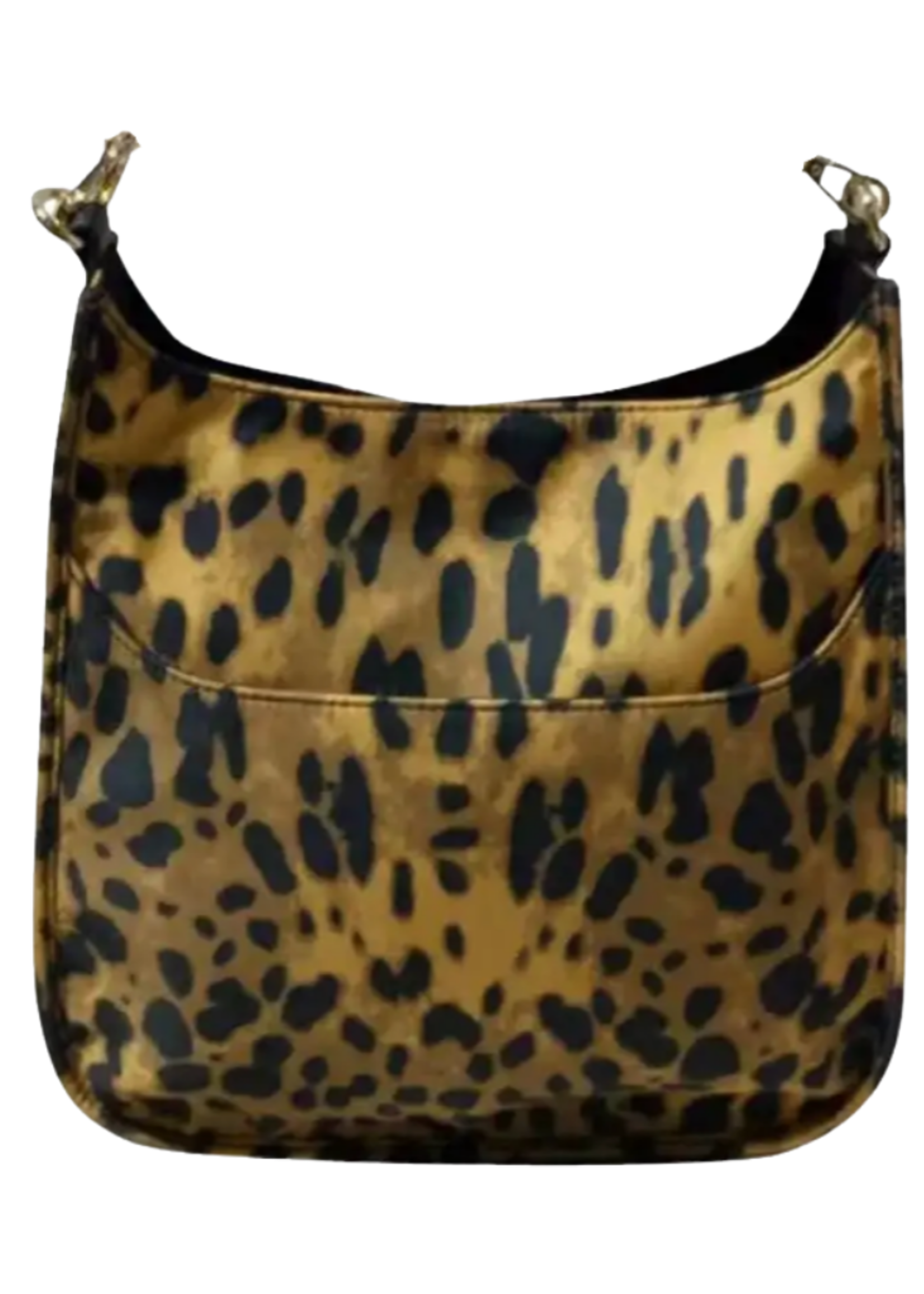 leopard messenger bag