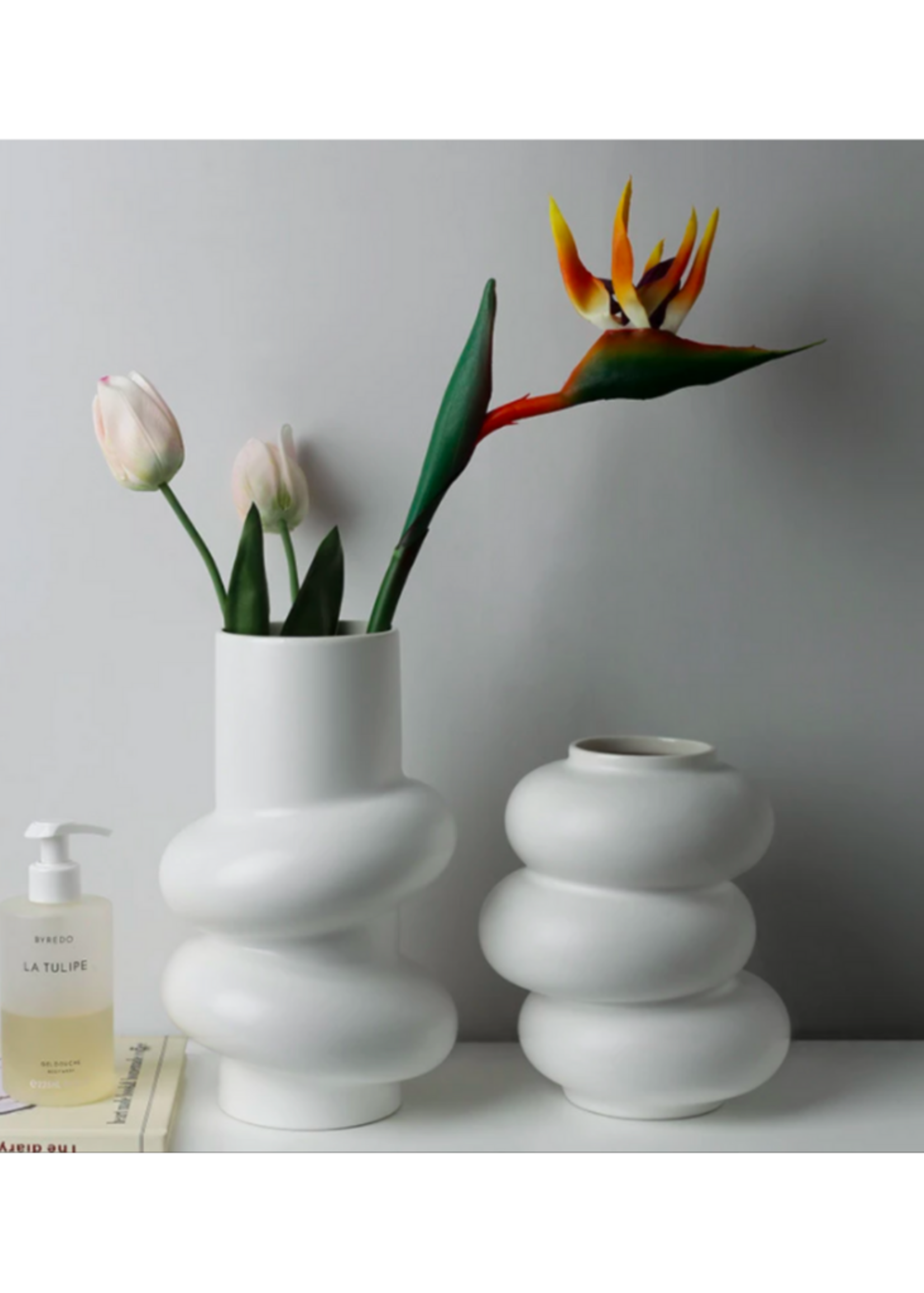 Cobblestone Ceramic Vases