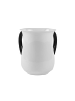 Pearl White Acrylic Wash Cup