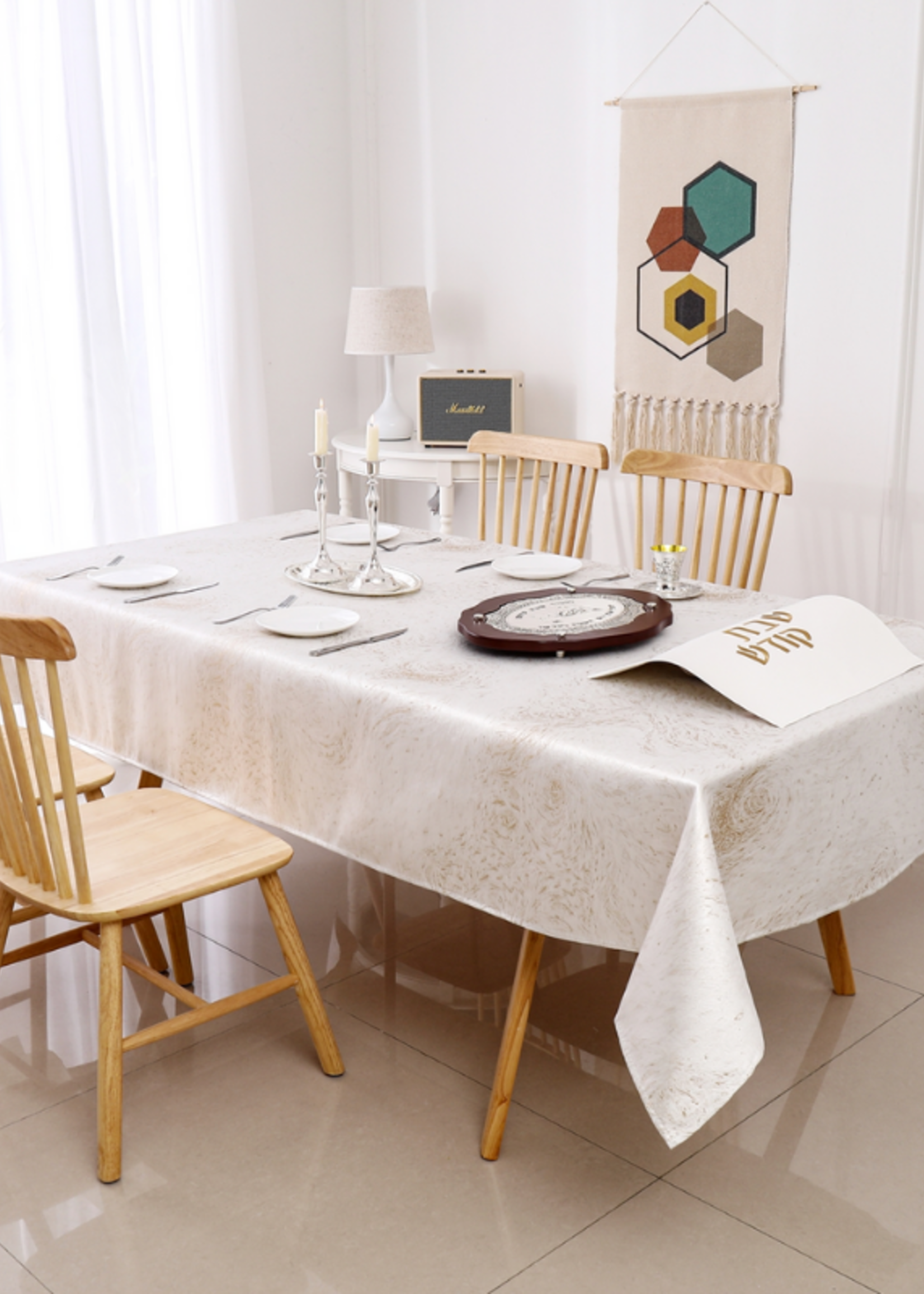 Jacquard Tablecloth // Forest Gold #1352