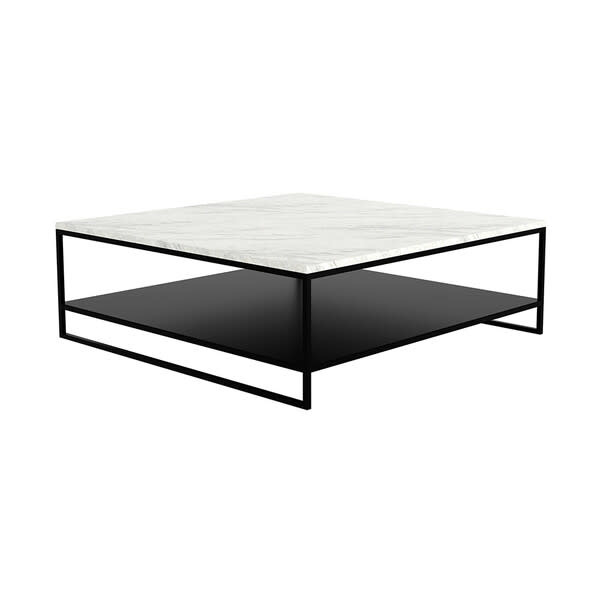 Ethnicraft Anders Stone Square Coffee Table Dwell