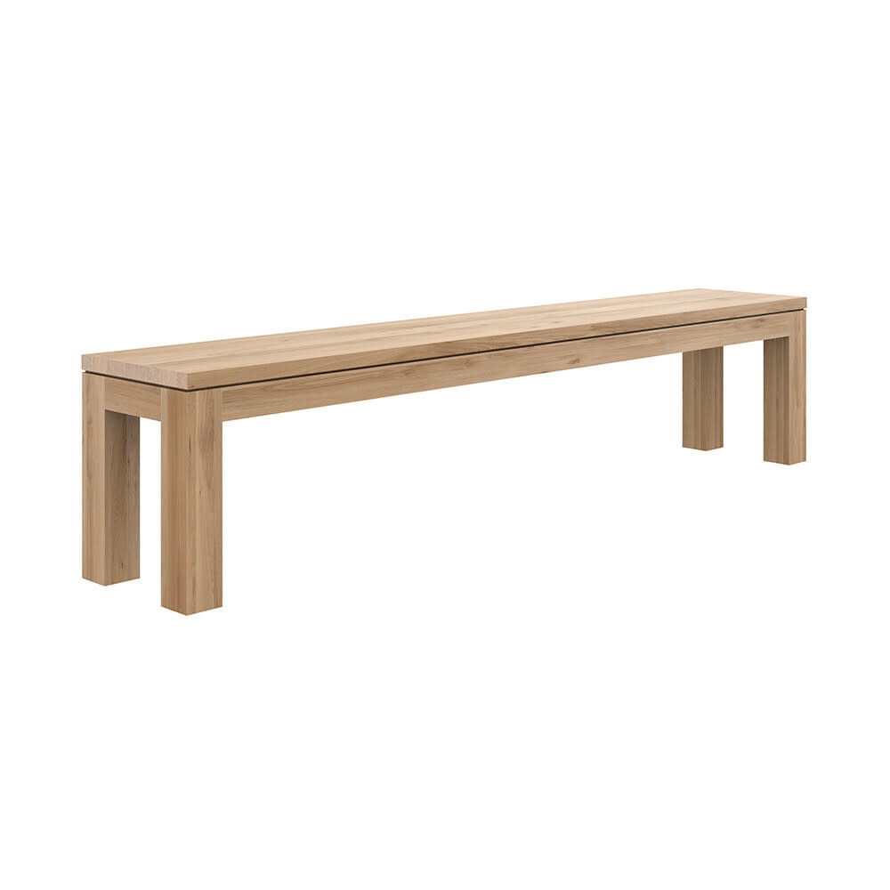 Ethnicraft Oak Straight Bench Dwell