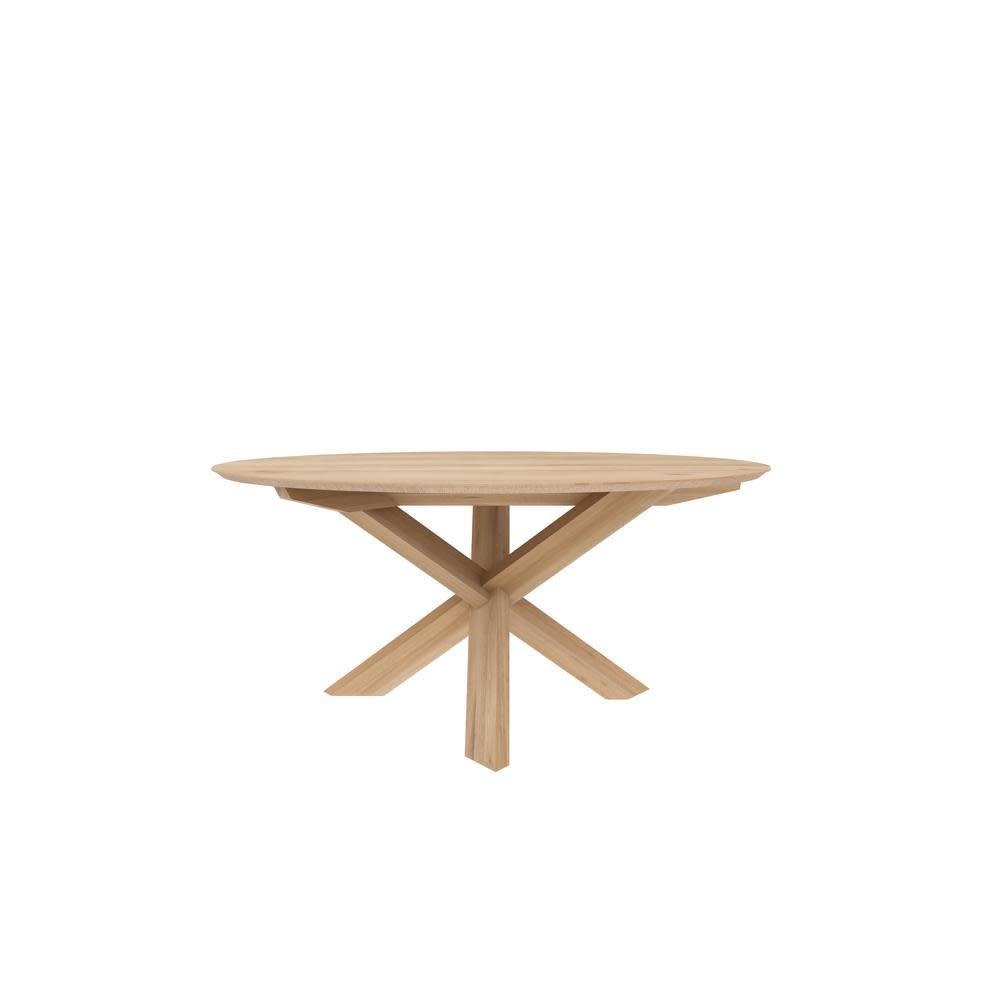 Ethnicraft Oak Round Dining Table Dwell