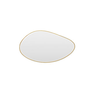 Warranbrooke Pebble Mirror - Brass