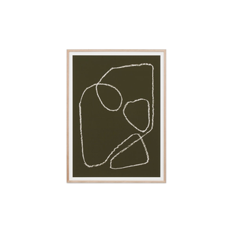 Yves Khaki 1 - Framed Print