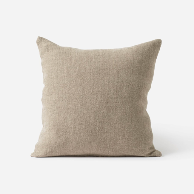 Citta Heavy Linen Cushion Natural Dwell