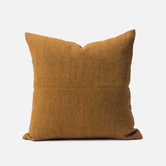 Citta Design Citta Heavy Linen Jute Cushion - Masala