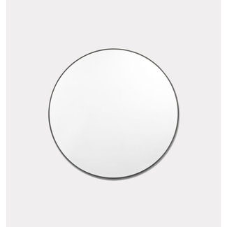Middle of Nowhere Bjorn Round Mirror - Bright White