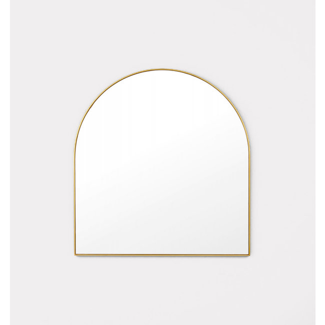 Bjorn Arch Mirror Brass Dwell