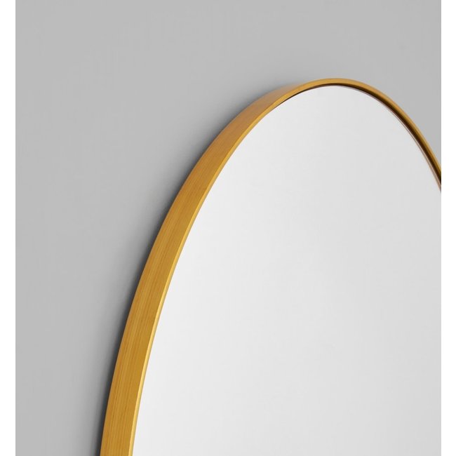 Bjorn Arch Mirror Brass Dwell