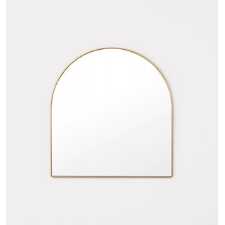 Middle of Nowhere Bjorn Arch Oversized Mirror - Brass