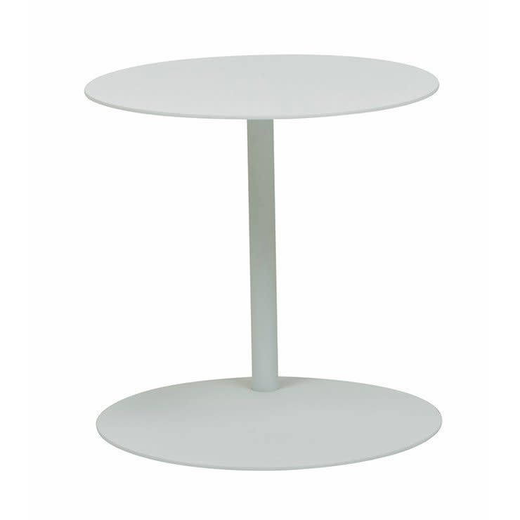 Aperto Ali Round Side Table White Dwell
