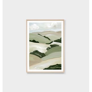 Middle of Nowhere Barossa Print - Framed Print