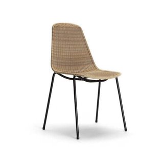 Feelgood Designs Basket Chair - Black Frame / Wheat (Indoor / Outdoor)