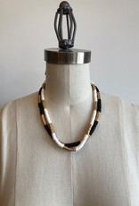 DT Beaded Stone and Gold Necklace
