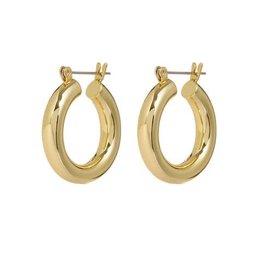 LUV AJ LUV AJ Baby Amalfi Tube Hoops Gold