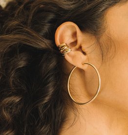 Jurate LA Jurate Selena Hoop Earring Gold