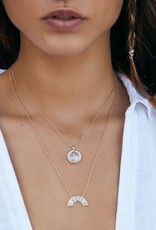 Elizabeth Stone ES Baguette Shaker Necklace