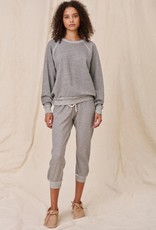 The Great The Great The Cropped Sweat Pant Varsity Grey