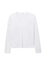 Perfect White Tee PWT Jimi L/S Boxy V-Neck Tee