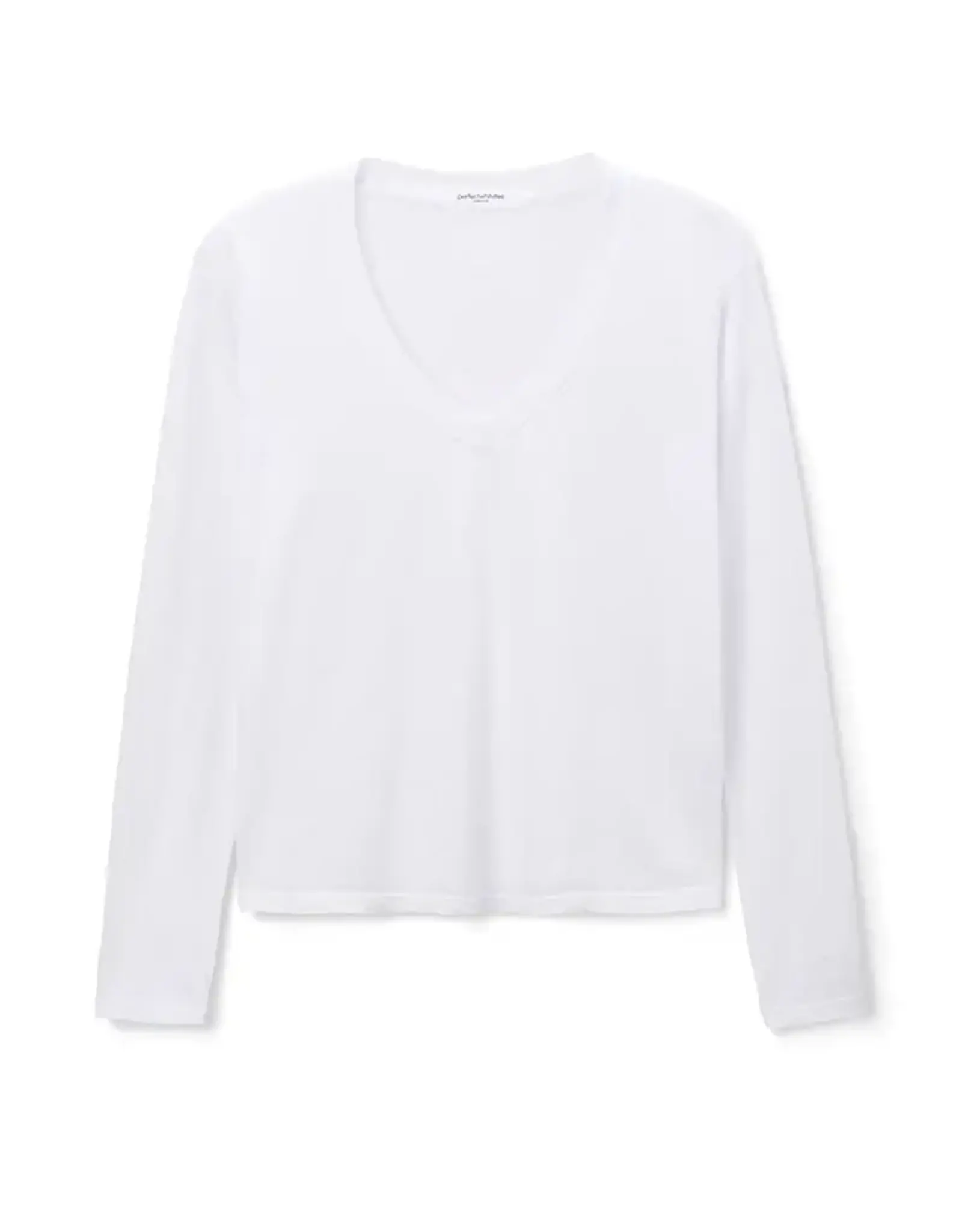 Perfect White Tee PWT Jimi L/S Boxy V-Neck Tee