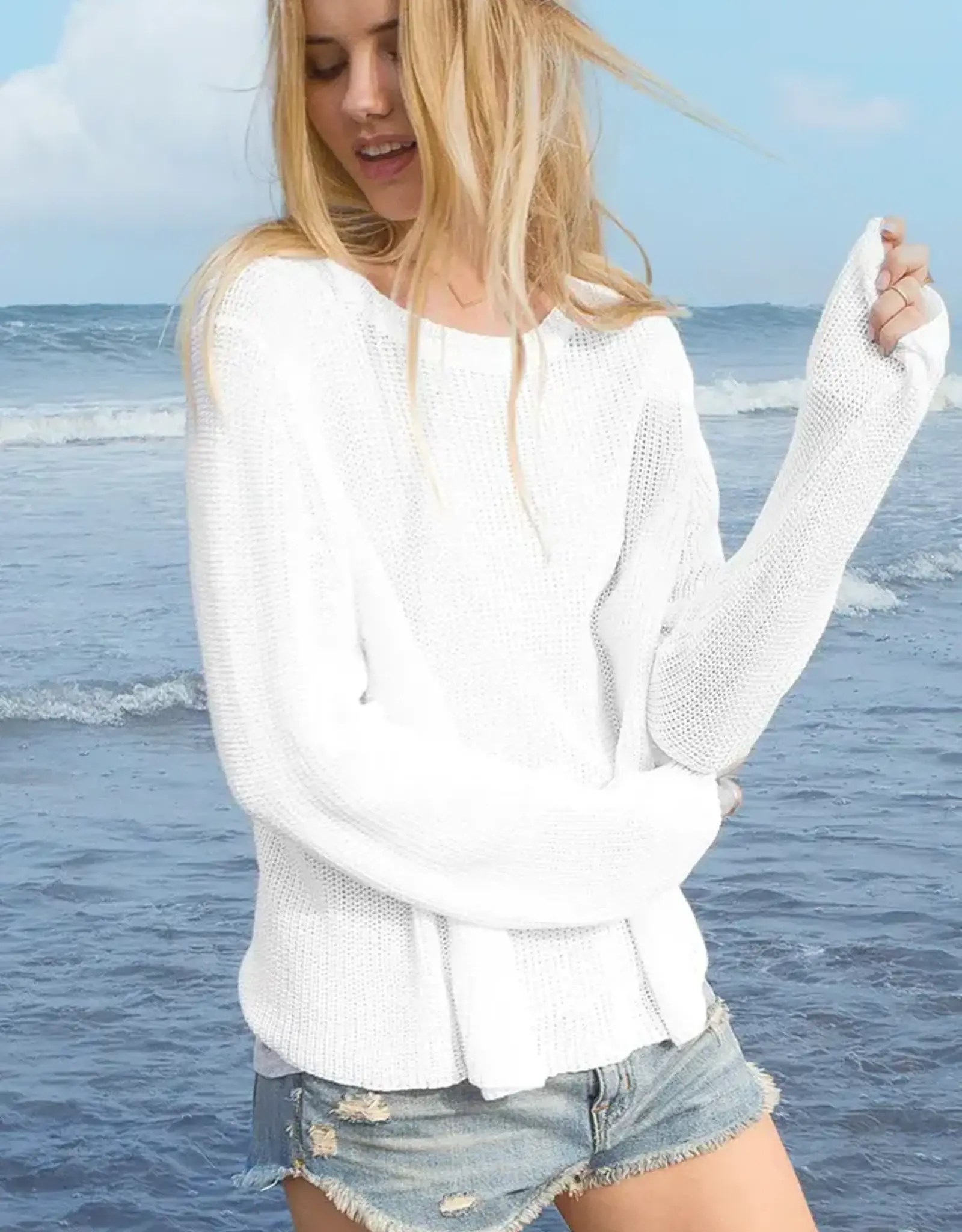 Wooden Ships Wooden Ships Marina Slouchy Sweater