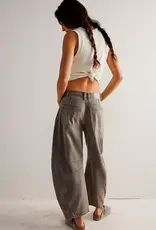 Free People Free People Good Luck Barrel Jeans Archive Grey