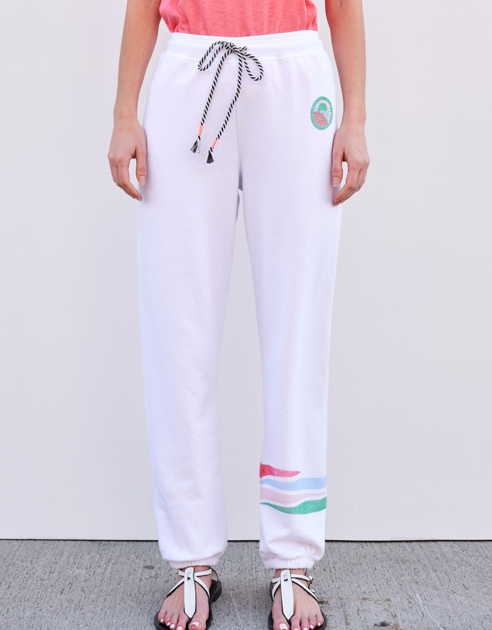 Sundry Sundry Basic Sweatpant “Logo & Stripe”