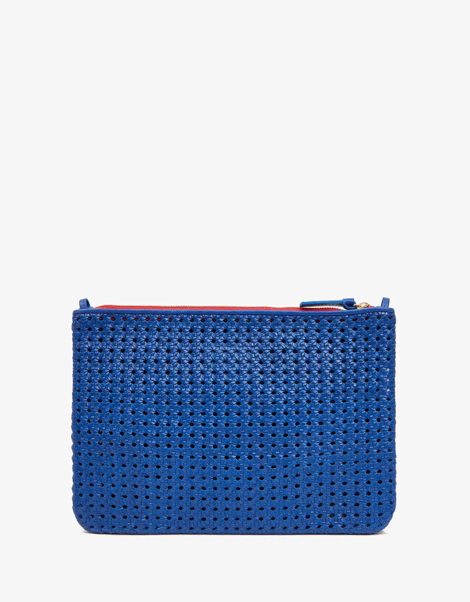 Clare V Clare V Flat Clutch w/Tabs Cobalt