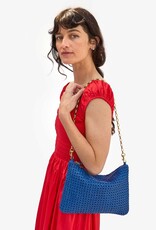 Clare V Clare V Flat Clutch w/Tabs Cobalt