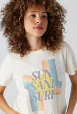 Sol Angeles Sol Angeles Sun Surf Hermosa Tee Ecru