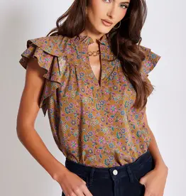 Bishop&Young B&Y Margarita Poplin Top