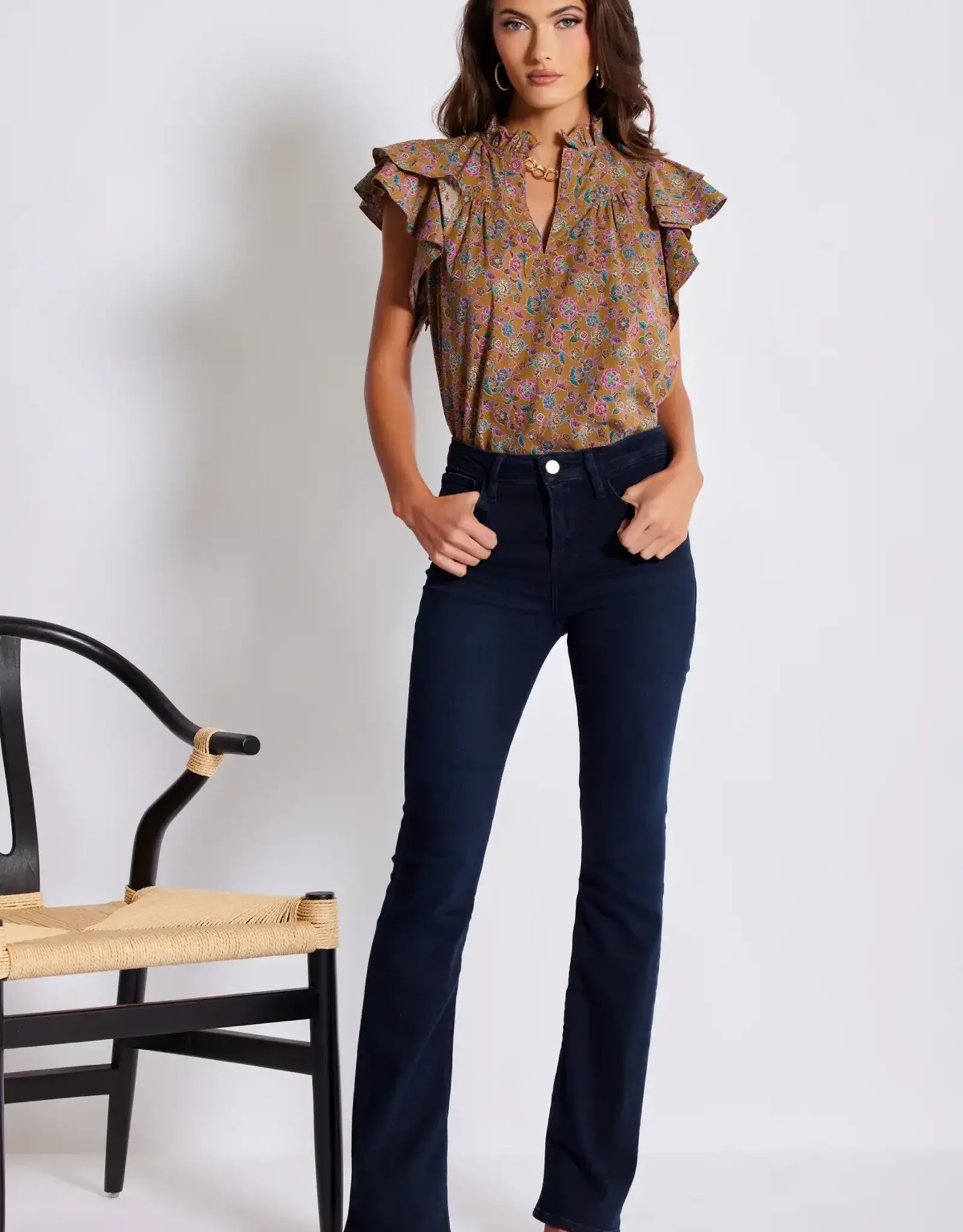 Bishop&Young B&Y Margarita Poplin Top