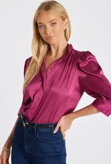 Bishop&Young B&Y Cate Ruched Sleeve Blouse