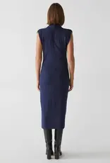 Michael Stars Michael Stars Iolanda Mock Neck Midi Dress Nocturnal