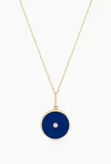 Thatch Thatch Balia Enamel Necklace Blue