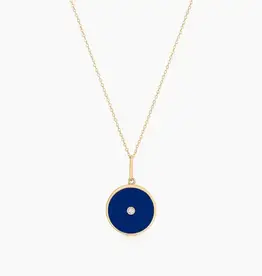 Thatch Thatch Balia Enamel Necklace Blue