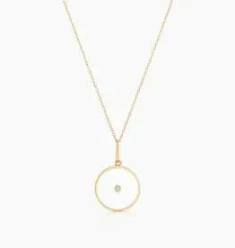 Thatch Thatch Balia Enamel Necklace White