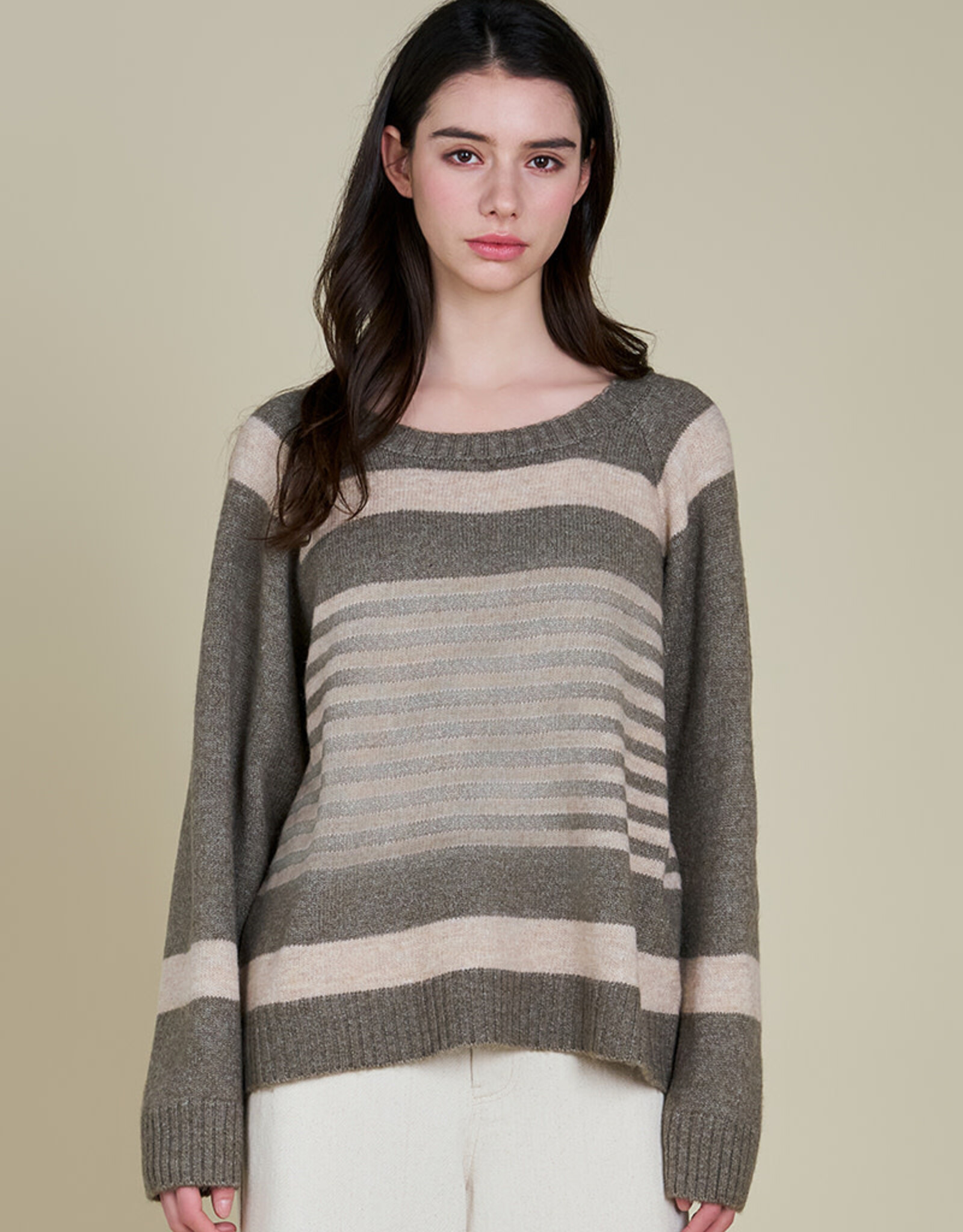 G&G G&G Thick/Thin Stripe Sweater