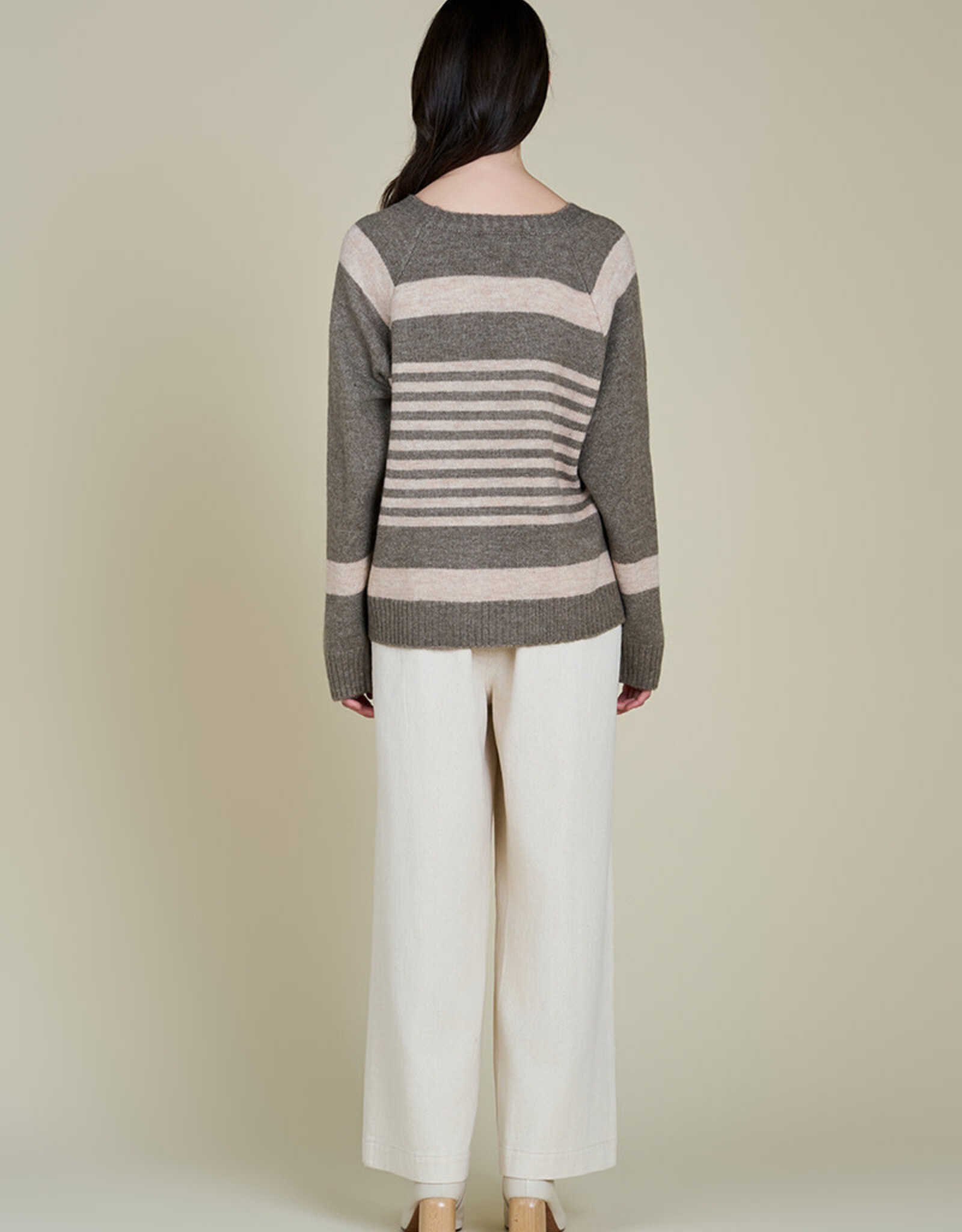 G&G G&G Thick/Thin Stripe Sweater