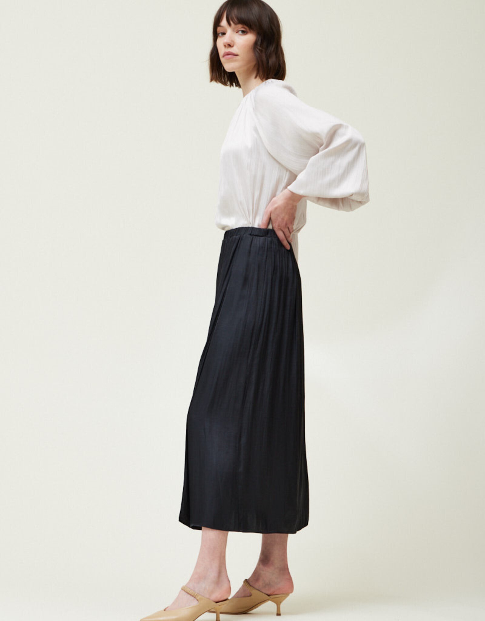 G&G G&G Overlap Satin Skirt