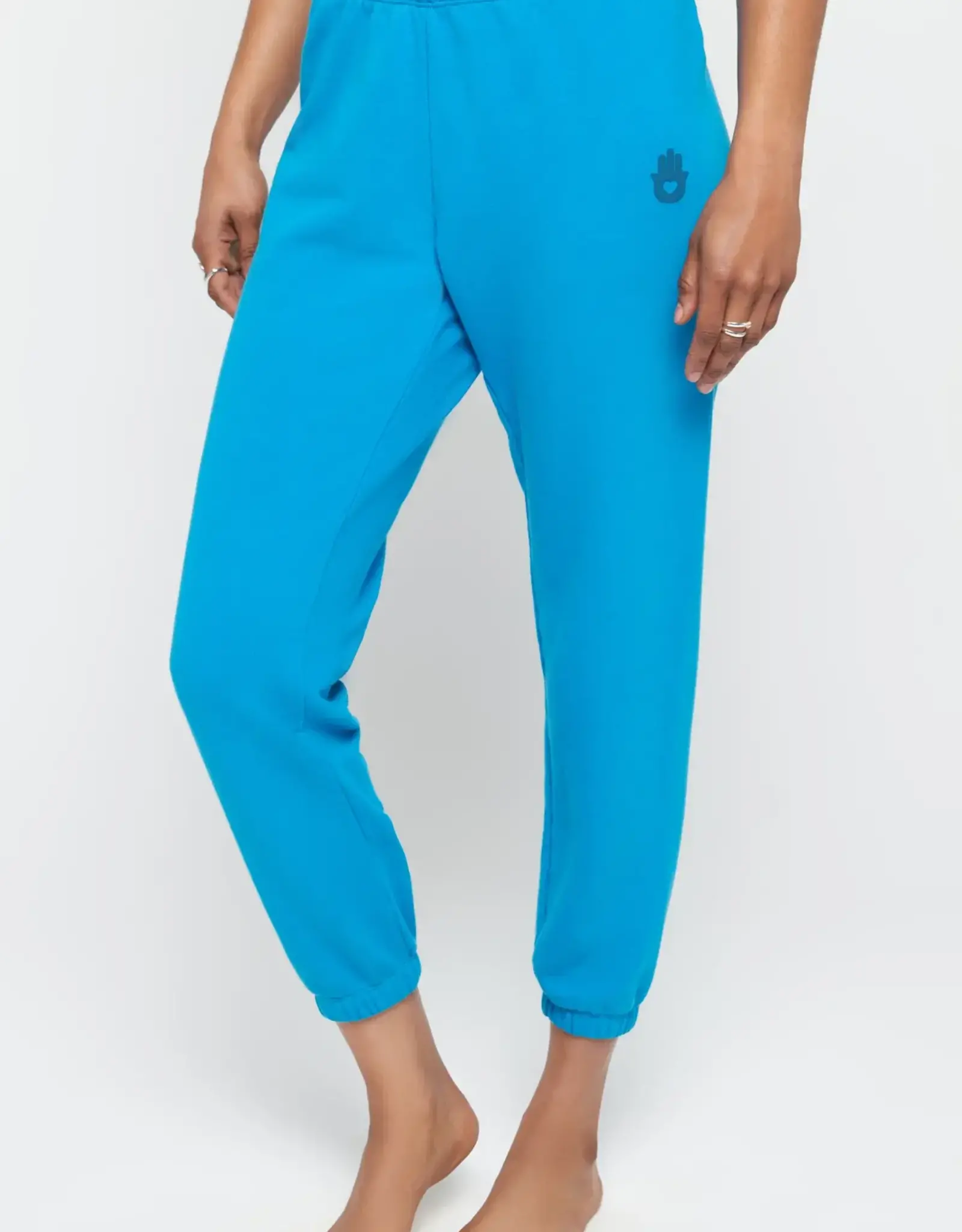 Spiritual Gangster Spiritual Gangster Ombré Hamsa Luna Sweatpant Azul