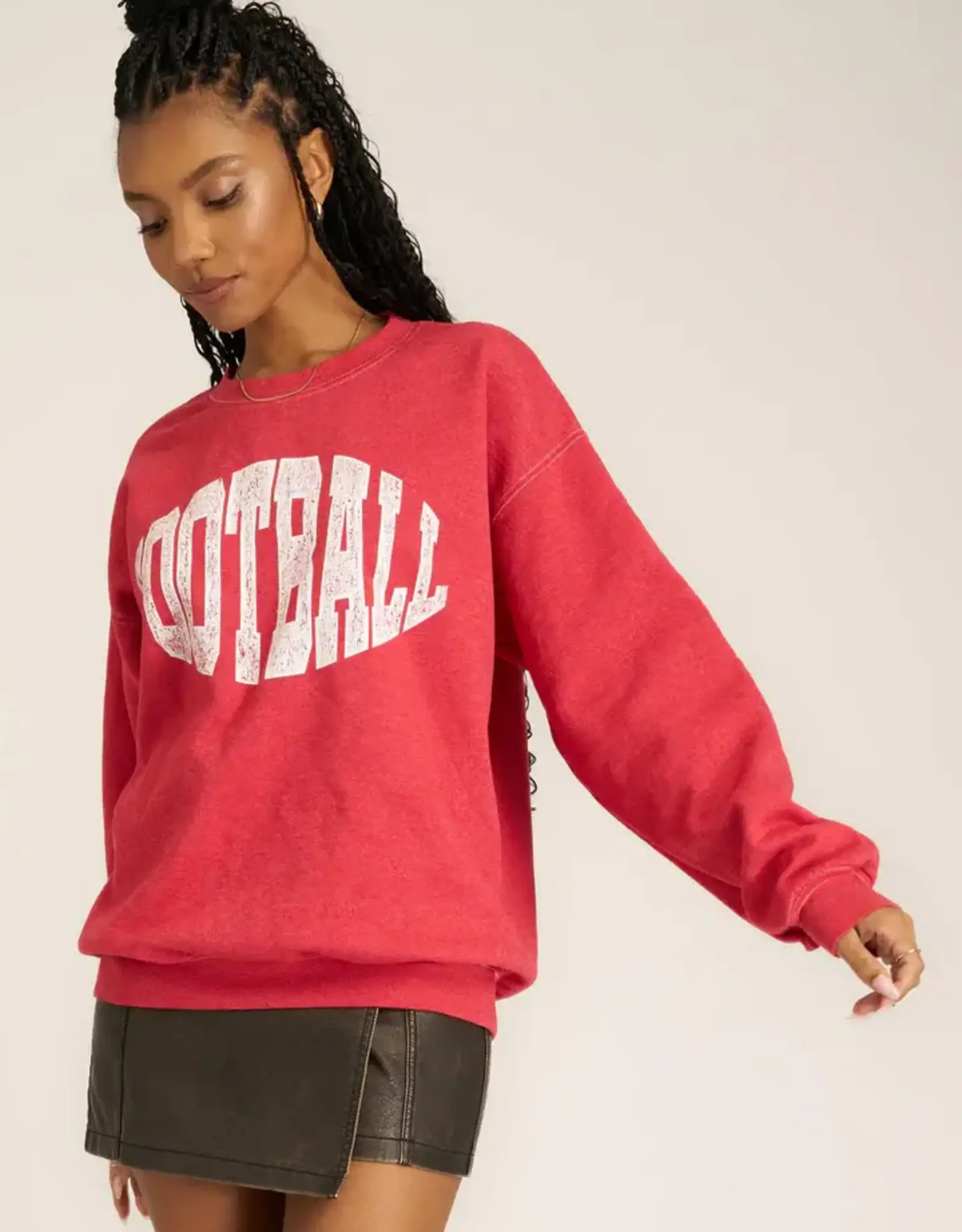 Project Social T Project Social T “Football” Red Dahlia