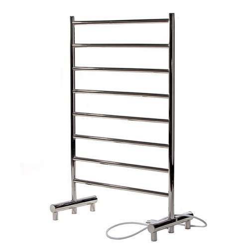 Porte-serviettes chauffant sur pied Camber chrome par Ico Porte-serviettes chauffant sur pied Camber chrome par Ico