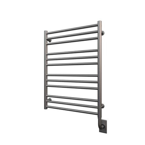 Porte-serviettes chauffant mural Sorano nickel poli par Ico Porte-serviettes chauffant mural Sorano nickel poli par Ico