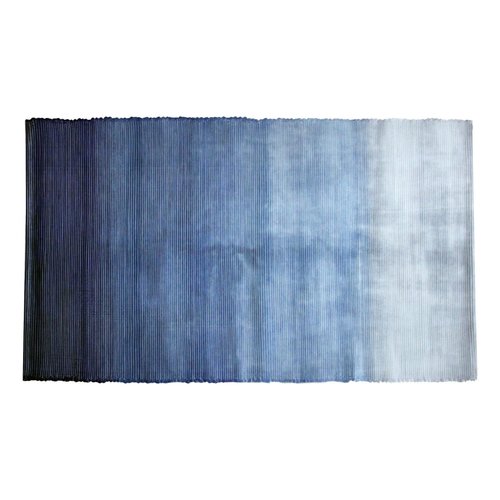 Tapis au dégradé de tons de bleu Tapis au dégradé de tons de bleu