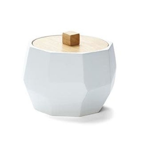 Jarre à coton blanche Nest par Harman Jarre à coton blanche Nest par Harman