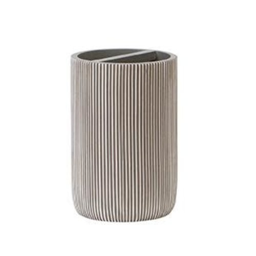 Porte-brosse à dents taupe Matisse par Harman Porte-brosse à dents taupe Matisse par Harman