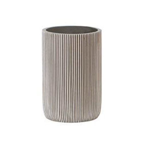 Gobelet de salle de bain taupe Matisse par Harman Gobelet de salle de bain taupe Matisse par Harman