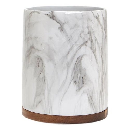 Poubelle grise Wysteria par Harman Poubelle grise Wysteria par Harman